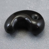 Japanese Natural Obsidian 31mm Magatama 10.1g (ID:58112)