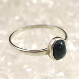 Izumo Jasper Oval リング 9号 5.5mm 0.80g with Directory Card (ID:58259)