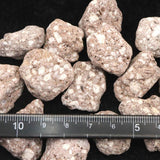 Japanese Natural Red Io Stone Mineral Chips 100g (ID:58408)