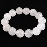 Japanese Natural Quartz Grade A 15mm Bead Bracelet 66.6g (ID:58776)
