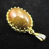 Japanese Natural Yufu Yellow Jasper 18mm Oval Pendanttop 18000g (ID:59375)
