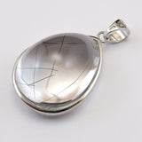 Japanese Natural Rutilated Quartz 26mm Drop Pendanttop 12.1g (ID:59792)