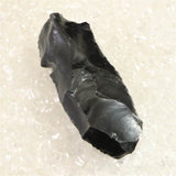 Japanese Natural Obsidian 81mm Lithic Artifact 33.3g (ID:60846)