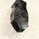 Japanese Natural Obsidian 81mm Lithic Artifact 33.3g (ID:60846)