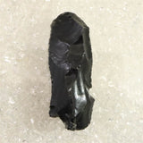 Japanese Natural Obsidian 81mm Lithic Artifact 33.3g (ID:60846)