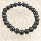 Japanese Natural Saji Stone 8mm Bead Bracelet 19.1g (ID:60857)