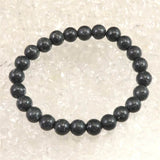 Japanese Natural Saji Stone 8mm Bead Bracelet 19.1g (ID:60857)