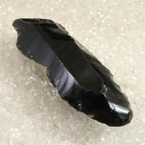 Japanese Natural Obsidian 101mm Lithic Artifact 52.0g (ID:61699)