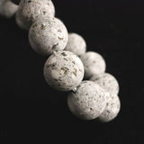 Japanese Natural Io Stone 12mm Bead Bracelet 37.8g (ID:61704)