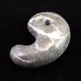 Japanese Natural Omi Taga Stone 33mm Magatama 13.1g (ID:61898)