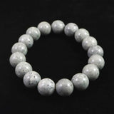 Japanese Natural Omi Rhyolite 12mm Bead Bracelet 41.0g (ID:62442)
