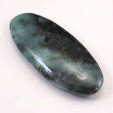 Natural Itoigawa Jadeite Dark Green 64mm Taishu 31.1g with Certificate (ID:62863)