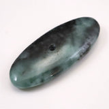 Natural Itoigawa Jadeite Dark Green 64mm Taishu 31.1g with Certificate (ID:62863)