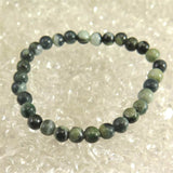 Natural Itoigawa Jadeite Green 6mm Bead Bracelet 8.6g with Certificate (ID:63517)
