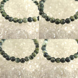 Natural Itoigawa Jadeite Green 6mm Bead Bracelet 8.6g with Certificate (ID:63517)
