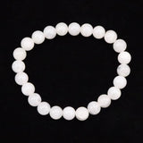 Japanese Natural Quartz AA Grade 8mm Bead Bracelet 17.9g (ID:64755)