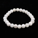 Japanese Natural Quartz AA Grade 8mm Bead Bracelet 17.9g (ID:64755)