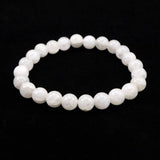 Japanese Natural Quartz AA Grade 8mm Bead Bracelet 17.9g (ID:64755)