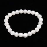 Japanese Natural Quartz AA Grade 8mm Bead Bracelet 17.9g (ID:64755)