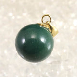 Izumo Jasper Pendanttop 18K Yellow Gold 12.5mm 2.86g with Directory Card (ID:64766)