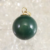 Izumo Jasper Pendanttop 18K Yellow Gold 12.5mm 2.86g (ID:64766)