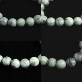 Natural Itoigawa Jadeite Light Green 10mm Bead Bracelet 28.2g with Certificate (ID:65410)