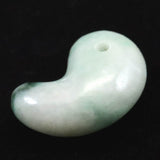 Natural Itoigawa Jadeite Light Green 29mm Magatama 10.98g with Certificate (ID:65415)