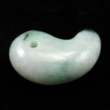 Natural Itoigawa Jadeite Light Green 29mm Magatama 10.98g with Certificate (ID:65415)