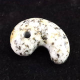 Japanese Natural Kurama Diorite 27mm Magatama 7.2g (ID:65514)
