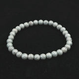 Japanese Natural Omi Rhyolite 6mm Bead Bracelet 10.2g (ID:65591)