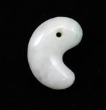 Natural Itoigawa Jadeite Light Green 22mm Magatama 5.07g with Certificate (ID:65627)
