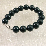 Izumo Jasper Grade SA Bead Bracelet 12mm 38.9g with Directory Card (ID:66674)