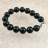 Izumo Jasper Grade SA Bead Bracelet 12mm 38.9g with Directory Card (ID:66674)