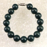 Izumo Jasper Grade SA 12mm Bead Bracelet 38.9g (ID:66674)
