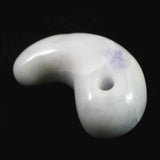 Natural Itoigawa Jadeite Lavender 30mm Magatama 11.3g with Certificate (ID:66718)