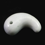 Natural Itoigawa Jadeite Lavender 30mm Magatama 11.3g with Certificate (ID:66718)