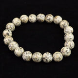 Japanese Natural Kurama Diorite 10mm Bead Bracelet 28.1g (ID:67466)