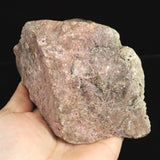 Japanese Natural Silica Rhodonite 100mm Rough Stone 1100g (ID:67557)