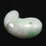 Natural Itoigawa Jadeite Light Green 31mm Magatama 13.11g with Certificate (ID:68643)