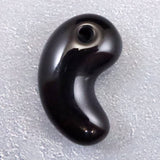 Japanese Natural Obsidian 25mm Magatama 4.8g (ID:68843)