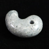 Japanese Natural Omi Rhyolite 27mm Magatama 7.1g (ID:69662)