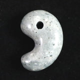 Japanese Natural Omi Rhyolite 27mm Magatama 7.1g (ID:69662)