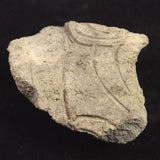 Japanese Natural Jomon Earthenware 67mm Artifact Shard 28.9g (ID:70167)