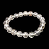 Japanese Natural Quartz 10mm Bead Bracelet 25.5g (ID:70669)