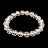 Japanese Natural Quartz 10mm Bead Bracelet 25.5g (ID:70669)