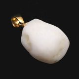 Japanese Natural Onokoro Quartz 15mm Rough Stone Pendanttop 2.7g (ID:70707)