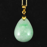 Natural Itoigawa Jadeite Green Pendant 5.5g with Certificate (ID:70708)