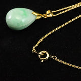 Natural Itoigawa Jadeite Green Pendant 5.5g with Certificate (ID:70708)