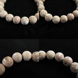 Japanese Natural Red Io Stone 10mm Bead Bracelet 24.5g (ID:71676)
