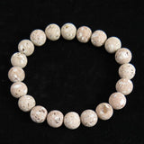 Japanese Natural Red Io Stone 10mm Bead Bracelet 24.5g (ID:71676)